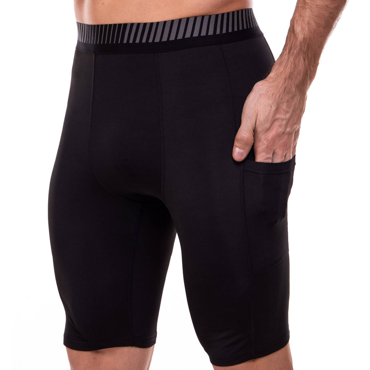 

Шорты компрессионные мужские LIDONG UA-503 M-5XL черный