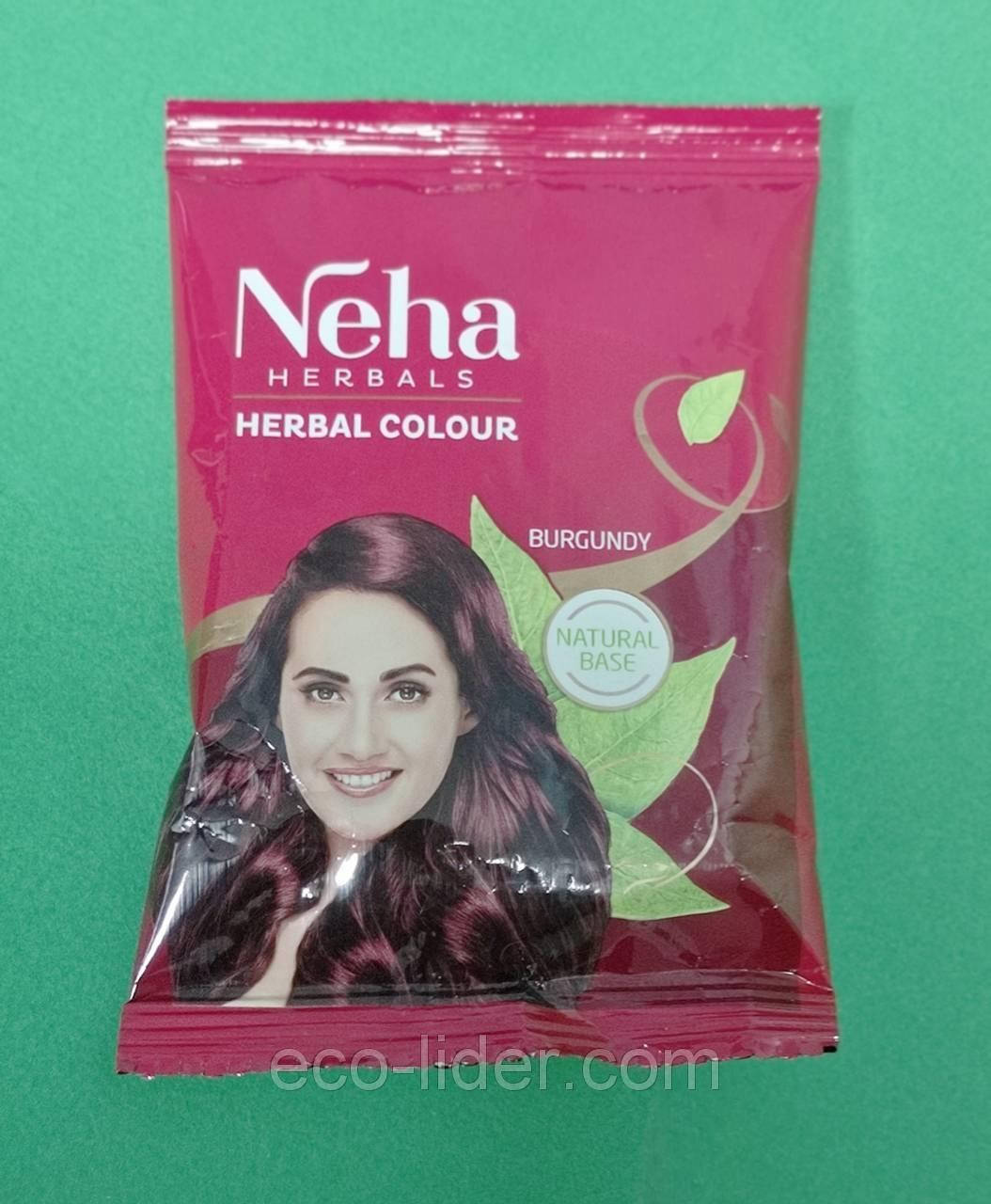 

Хна для волос розовый бургунди (Neha Herbal Henna Pink Burgundy)