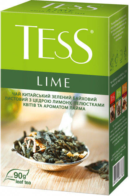 

Чай зеленый с лаймом TESS Lime 90 гр.
