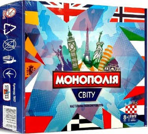 

Игра Монополія світу 7007 Strateg, монополия, мировая экономика