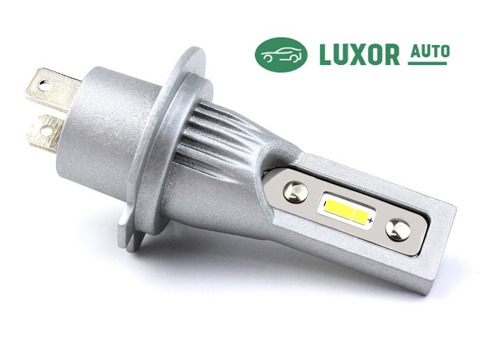 

Cветодиодные Мини LED Luxor X10 лампы H7 CSP Корея 9-32В 30W 8000Лм