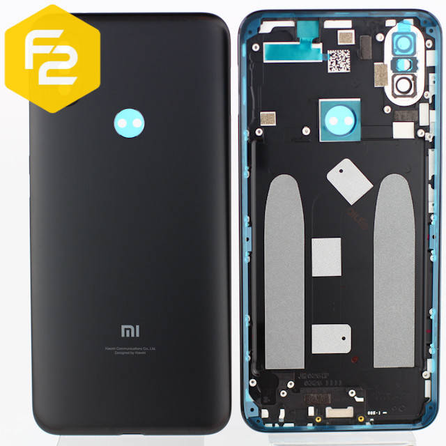 

Xiaomi Redmi Mi A2 задняя крышка (корпус) BLACK + стекло камеры, Черный