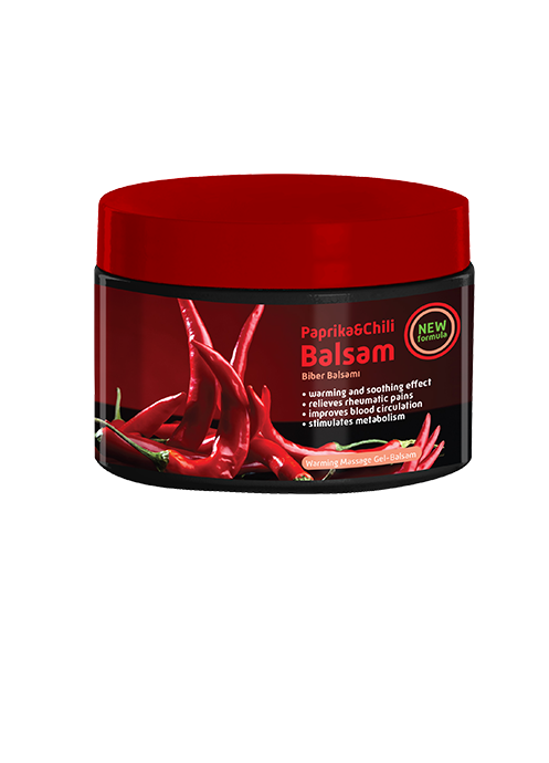 

Масажний гель-бальзам з паприкою та перцем чілі, Unice, 500 мл, 2314002