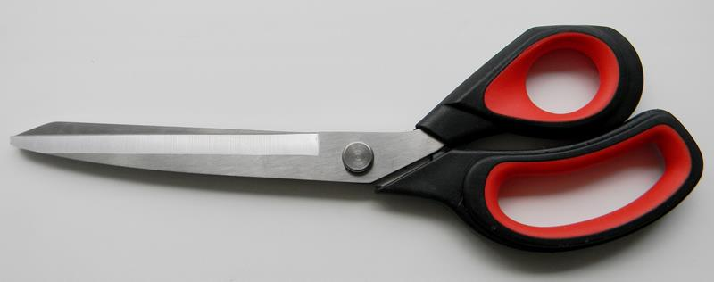 

Ножницы бытовые - портняжные большие черно-оранжевые Sewing Scissors №F-016