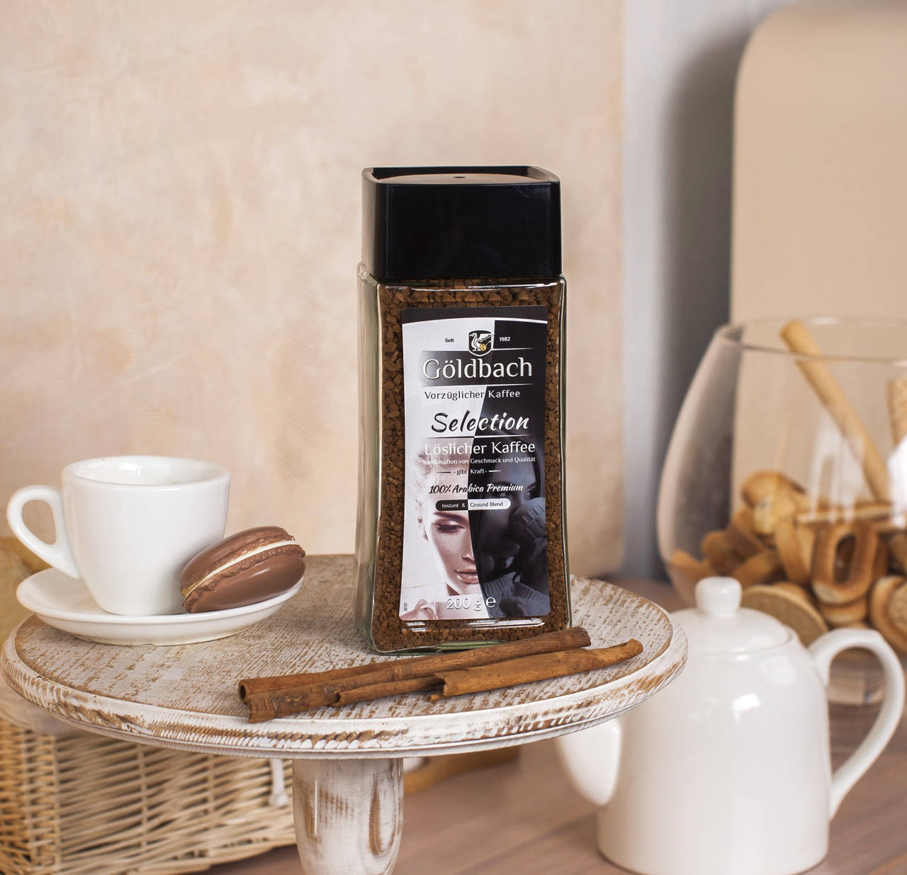 

Растворимый кофе ☕️ "Goldbach Selection" 200 гр. Германия