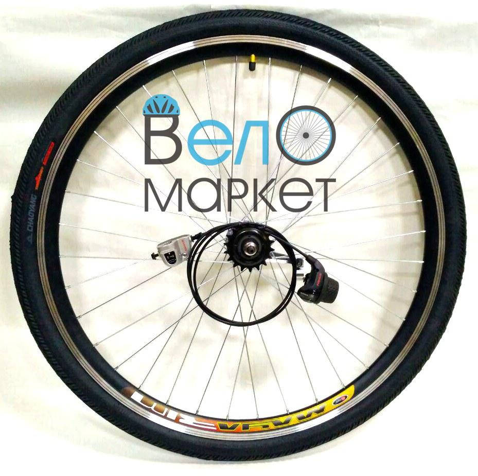 

Колесо 28" на планетарной втулкой Shimano Nexus Inter-3 SG-3C41 с покрышкой и камерой