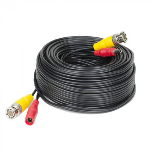 

Кабель BNC-DC 50м, BNC-power для камер видеонаблюдения, 5.5x2.1