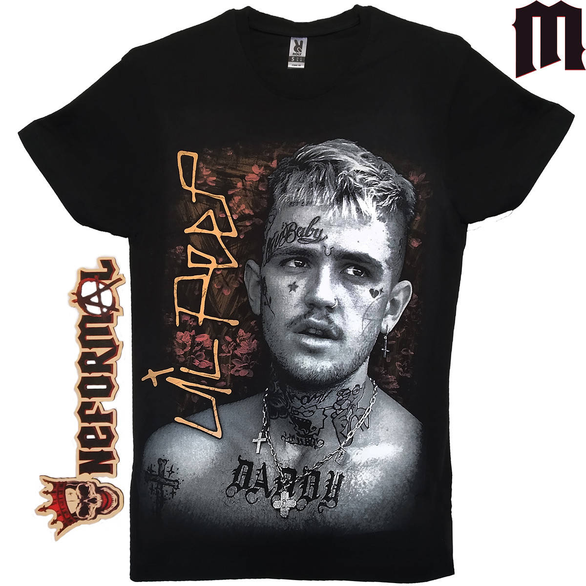 

Футболка Lil Peep, черная, Размер M