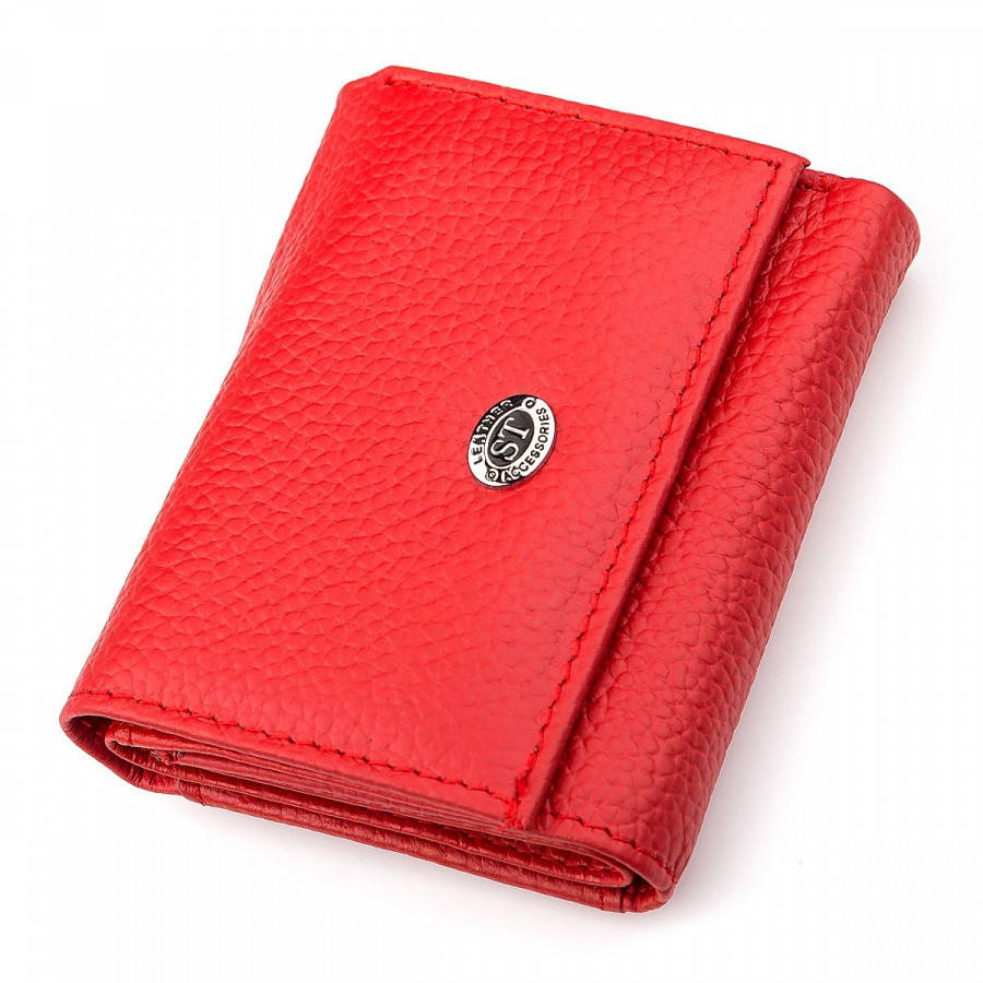 

Кошелек ST Leather 18323 (ST440) женский кожаный красный