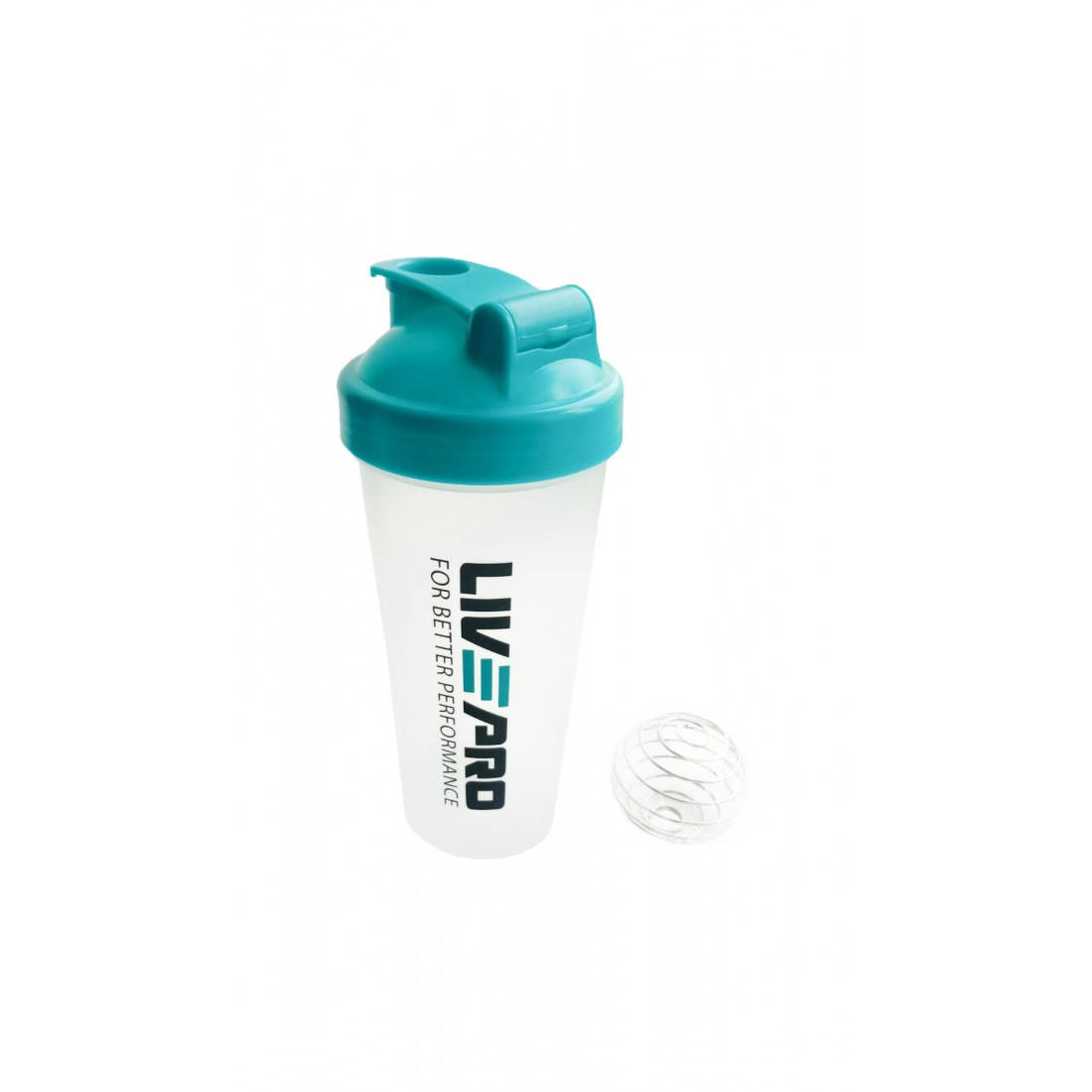 

Шейкер спортивный LivePro Shake Bottle 600 мл (LP8147) White/Blue