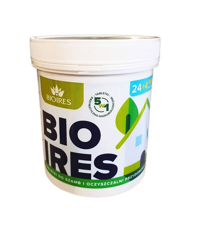 

Таблетки для выгребных ям и септиков (24 + 4 шт.), Bioires