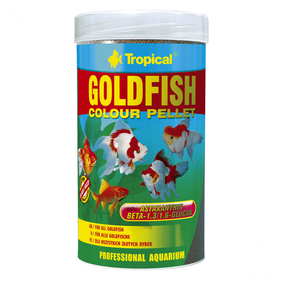 

Корм для золотых рыбок Tropical в гранулах «Goldfish Color Pellet» 250 мл