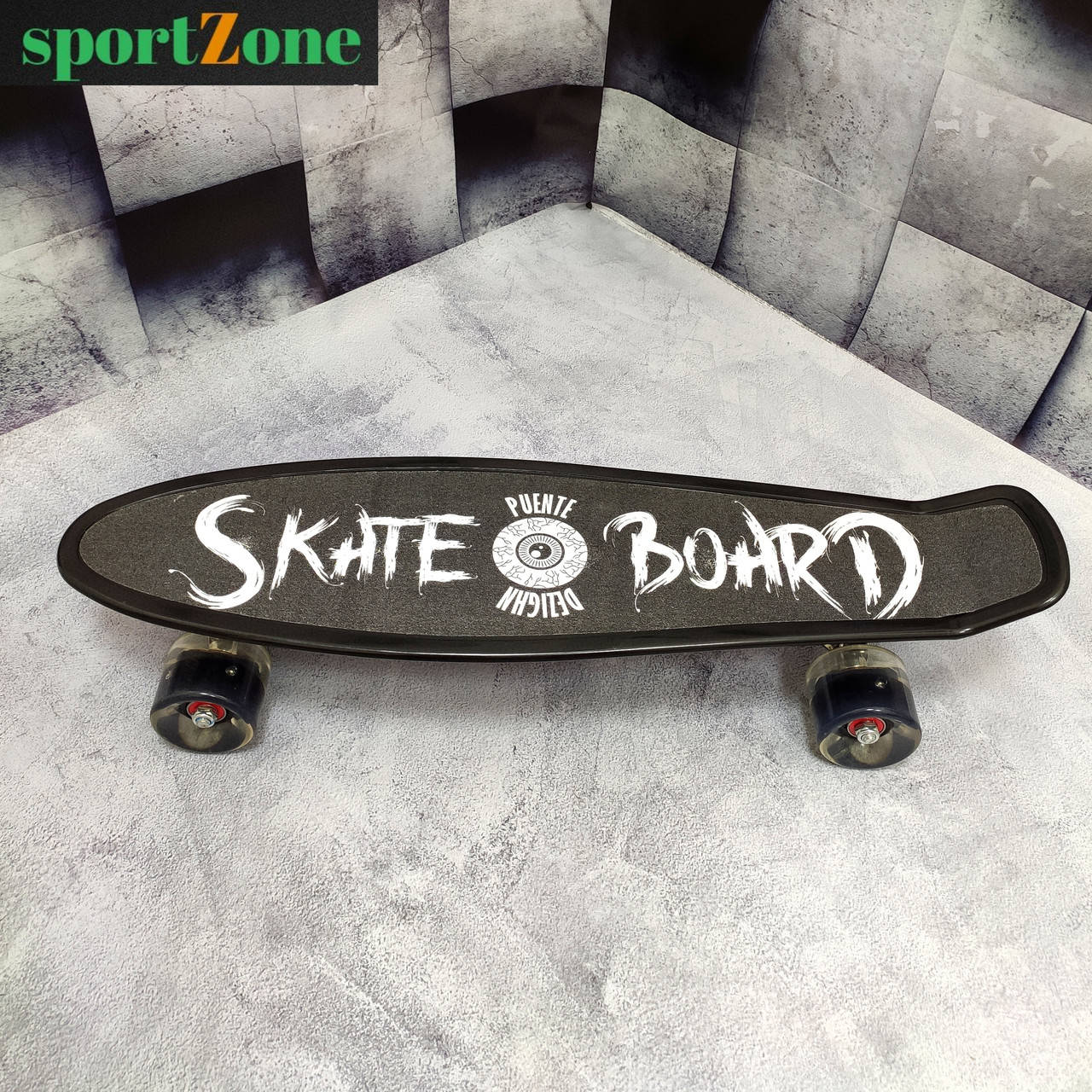 

Скейт Пенни борд (Penny Board) 22" Best Board 00635, колёса PU светящиеся