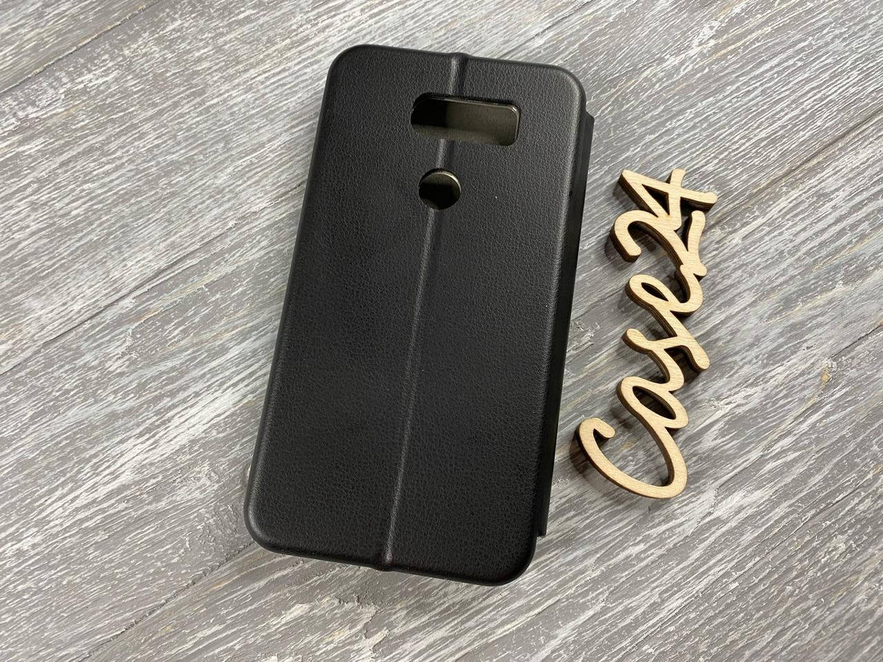 

Чехол книжка Elegant на LG V30 (6 цветов) черный