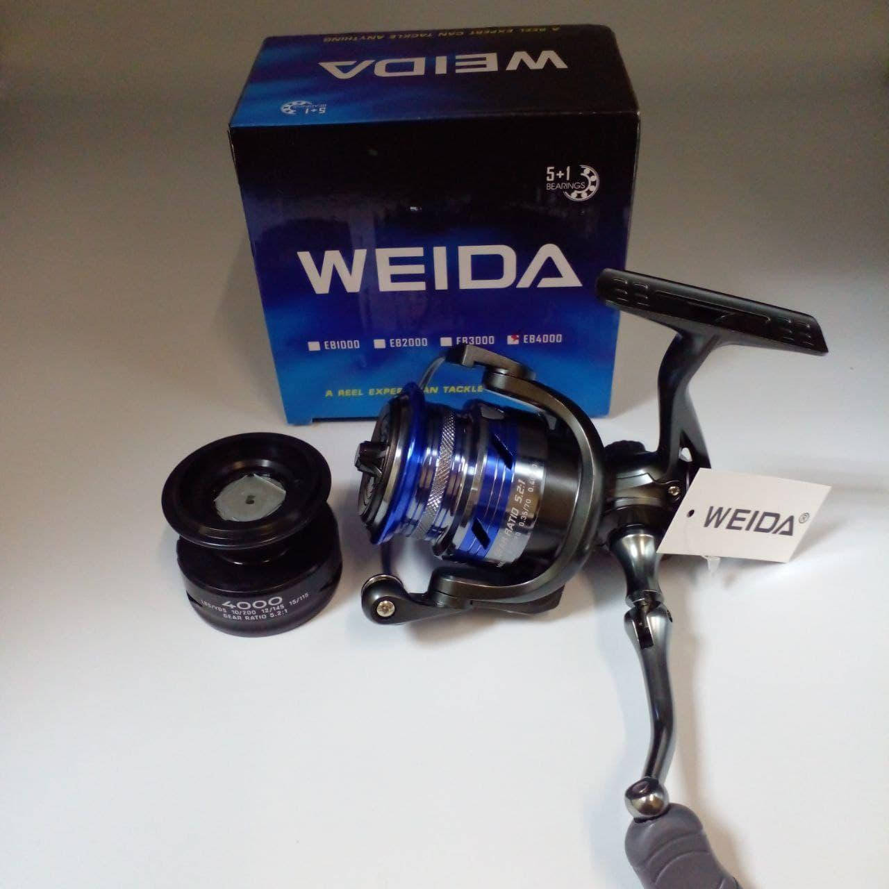 

Катушка Weida EB4000 5+1bb + запасная шпуля