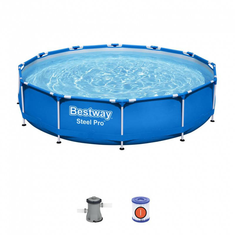 

Бассейн Bestway Steel Pro 56, 366x76 см