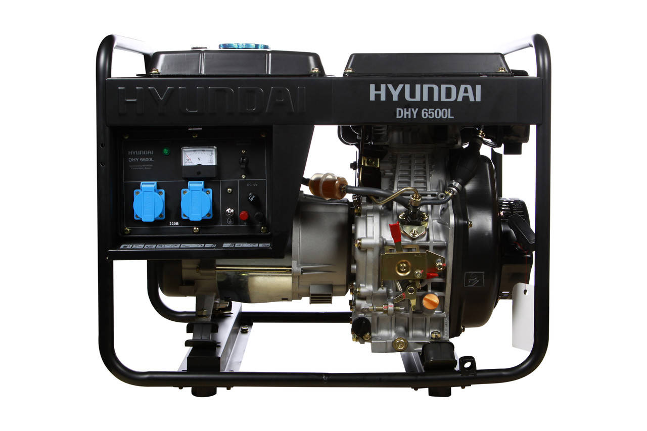 

Дизельный генератор Hyundai DHY 6500L (5 кВт)
