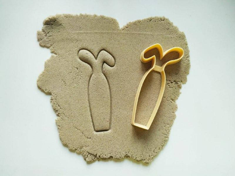 

3D формочки-вырубки для пряников "Зайчик 95"