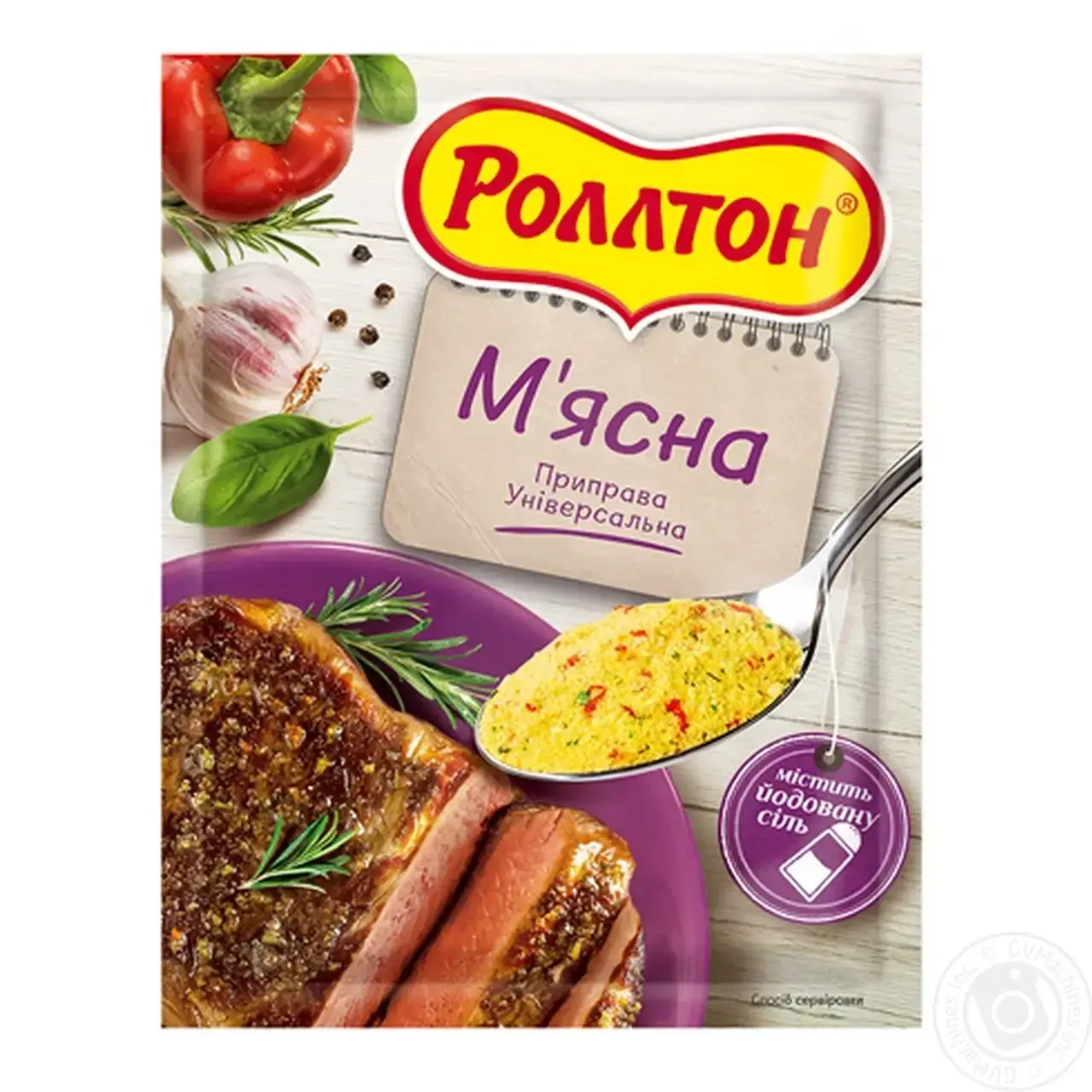 

Приправа Роллтон мясная универсальная, 80г Rollton