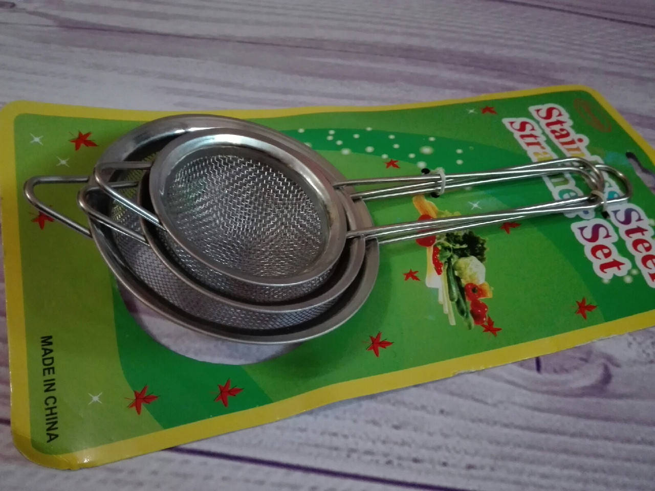 

Набор сит с ручкой, 3 шт