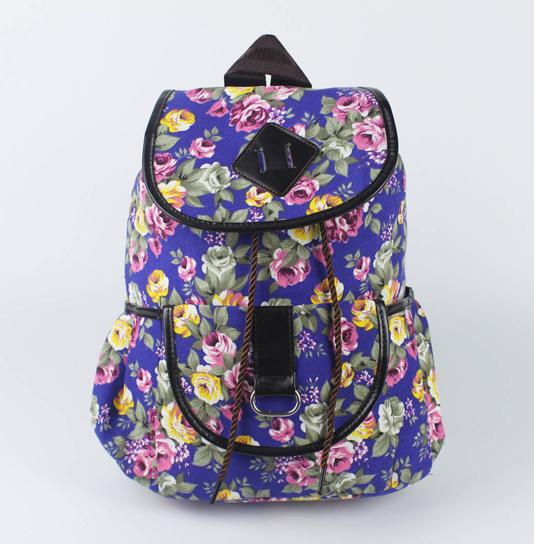 

Рюкзак молодежный "Весна" Синий 40x26x14см