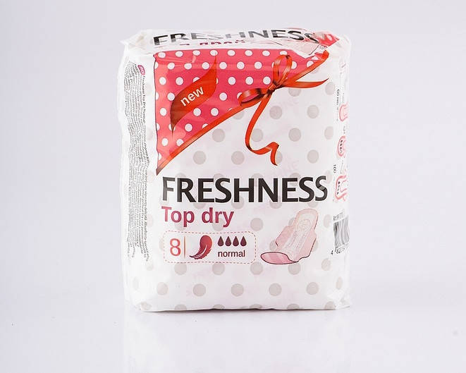 

FRESHNESS Top Dry Normal Гигиенические прокладки 8 шт (4 820 164 700 198)