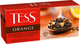 

Чай черный Tess Orange 25 пакетиков