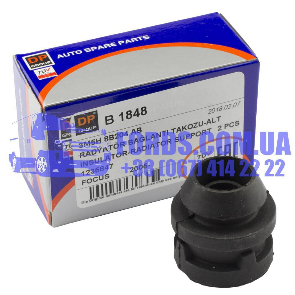 

Подушка радиатора нижняя FORD FOCUS/KUGA/MONDEO (1235847/3M5H8B204AB/B1848) DP GROUP