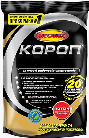 

Прикормка "Короп Тигровий горіх " 900 гр (Megamix)