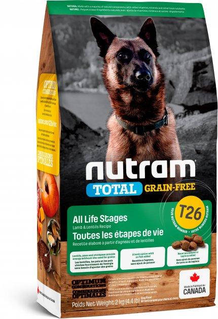 

Сухой корм для собак Нутрам T26 Nutram Total беззерновой со вкусом ягненка 11.4