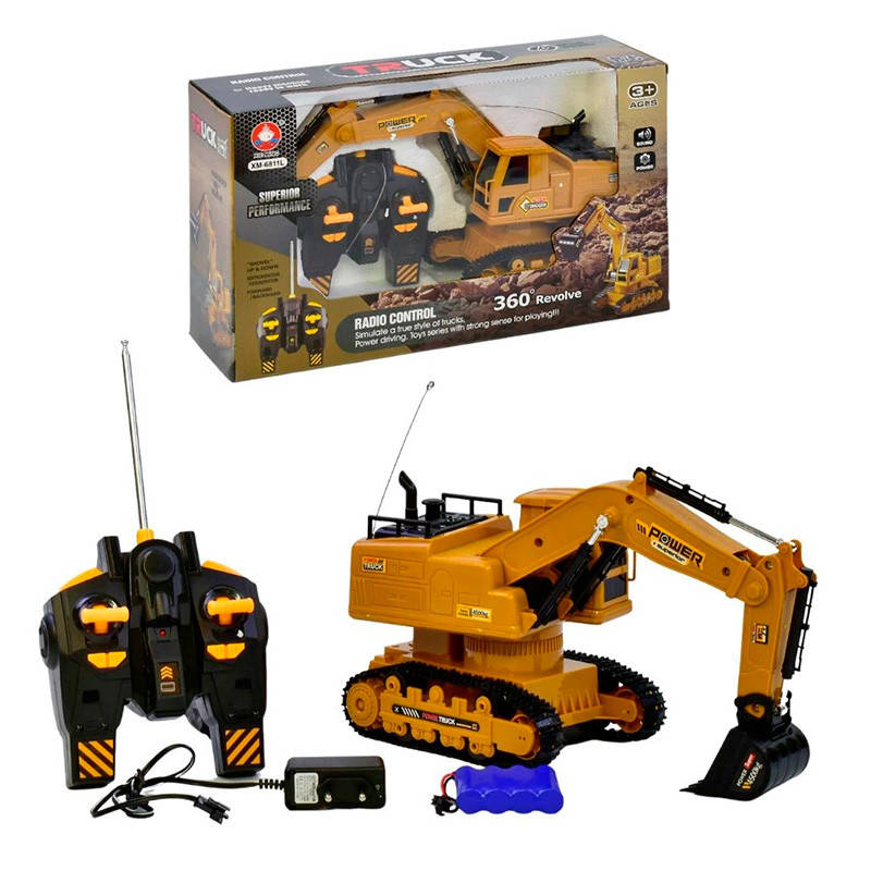 

Экскаватор на радиоуправлении ХМ 6811 L , звук