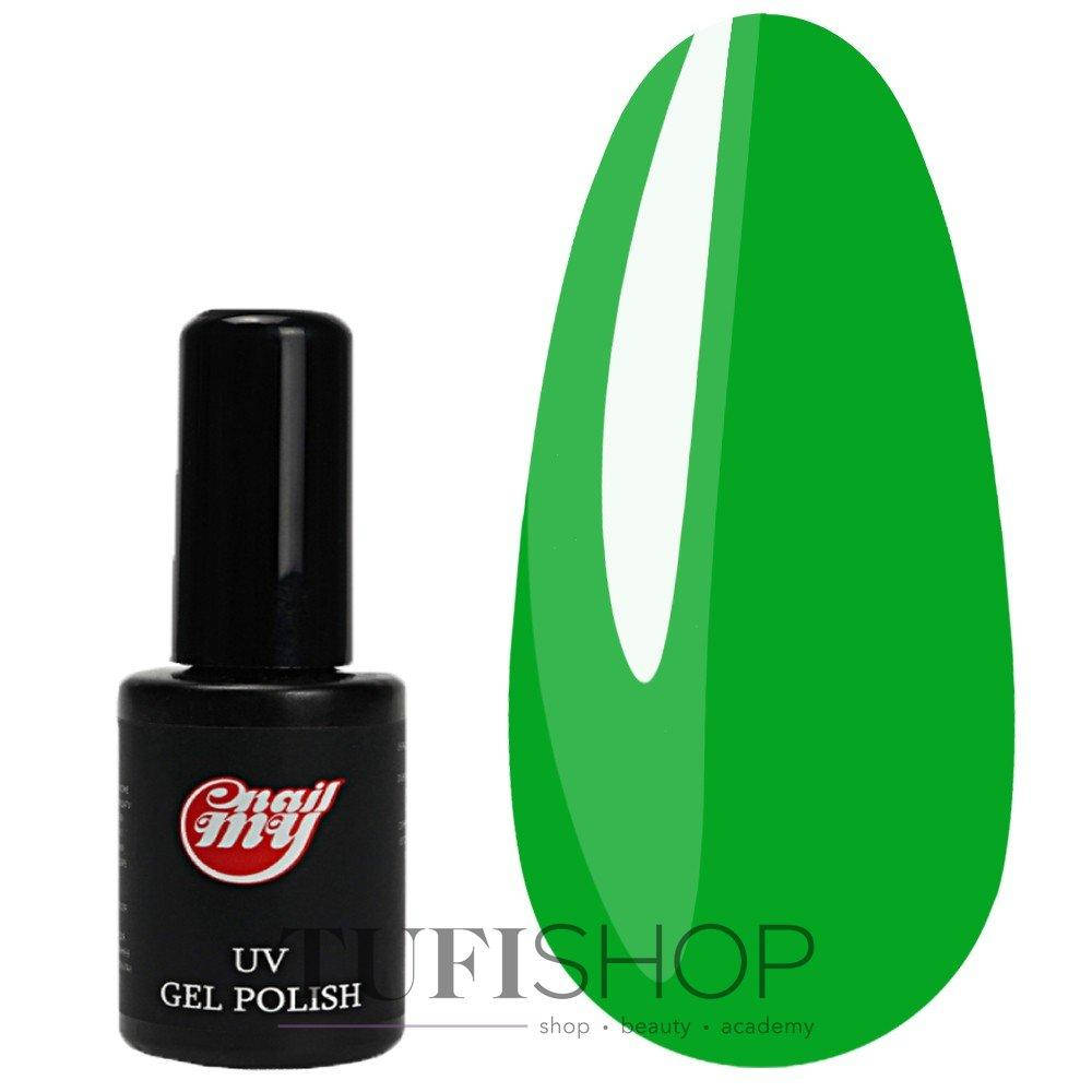 

Гель-лак MY Nail №067 - салатовый неоновый, 7 мл