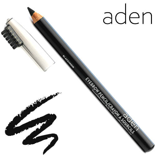 

Aden Карандаш для бровей Eyebrow Pencil "Black/Noir" № 01 (Чёрный)