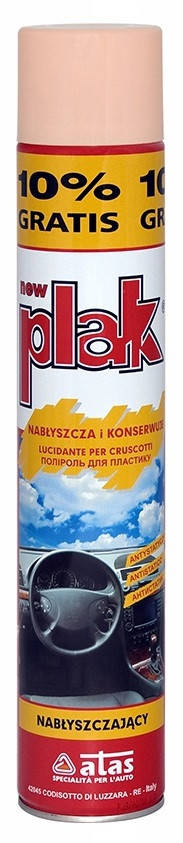 

PLAK Поліроль для торпеди в аерозолі ПЕРСИК 750мл ATAS