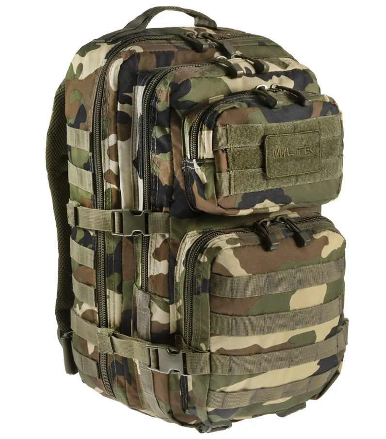 

Рюкзак тактический военный штурмовой Mil-Tec Assault Large 36л woodland