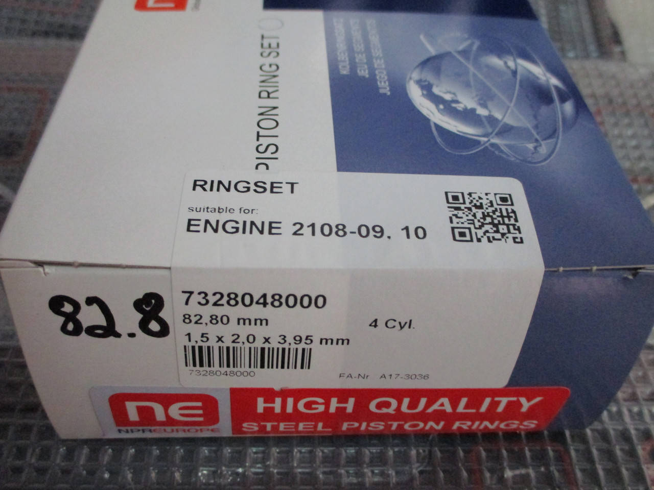 

Кольца 82.8 наборные ваз 2109 NPR(sm)