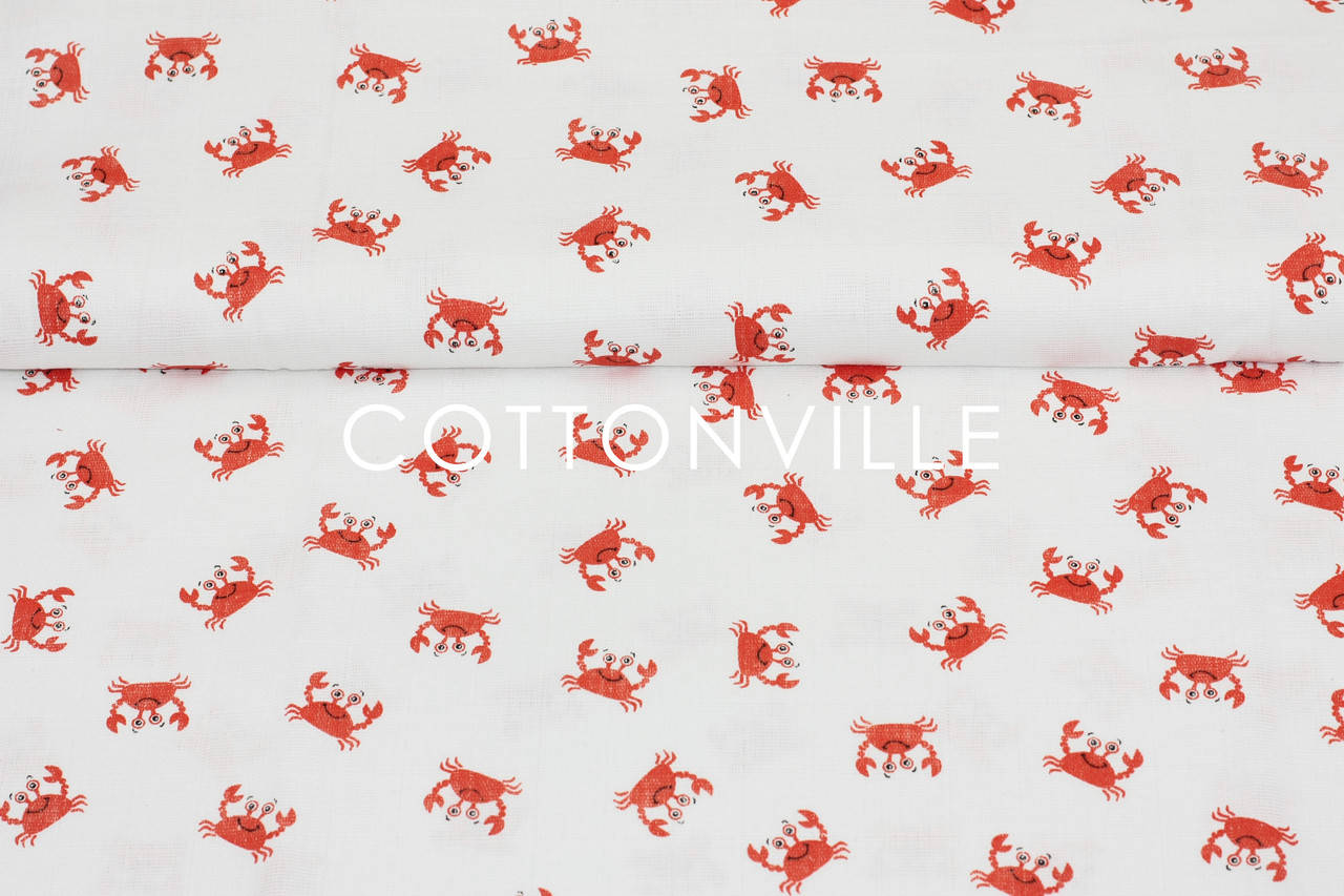 

Муслин Крабики 155 см, Оранжевый