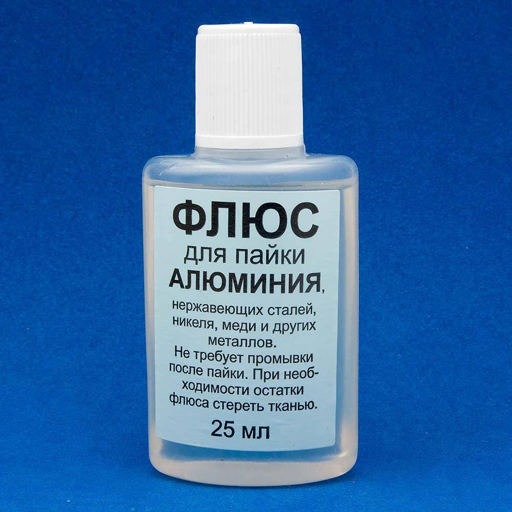 

Флюс активный для пайки алюминия (25мл) РАСХОДНЫЕ МАТЕРИАЛЫ, ХИМИЯ