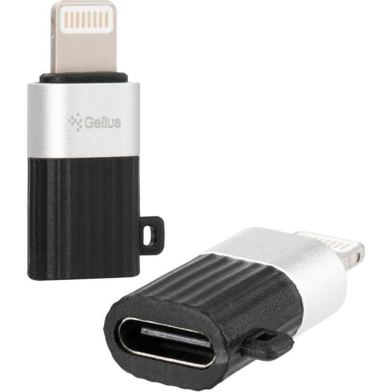 

OTG-переходник Gelius GP-OTG006 Adapter Type-C to Lightning Black