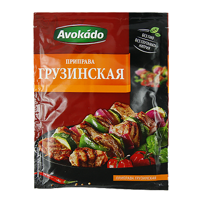 

Приправа Авокадо грузинська Avokado 25g 25шт/ящ (Код : 00-00005581)