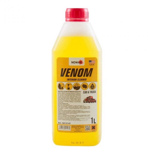 

Очиститель обивки NOWAX VENOM Interior Cleaner NX01147 1л