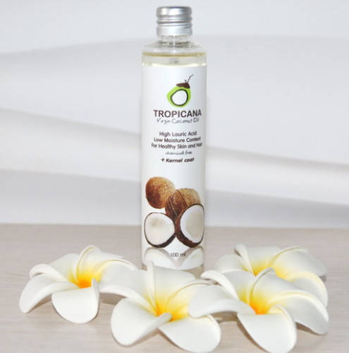 

Натуральное тайское кокосовое масло первого отжима Tropicana, 100мл