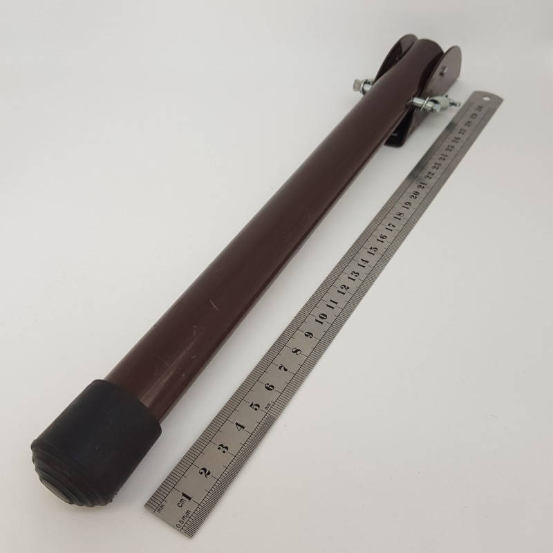 

Дверной упор откидной Металл STAR L-310мм R-25мм (коричневый)