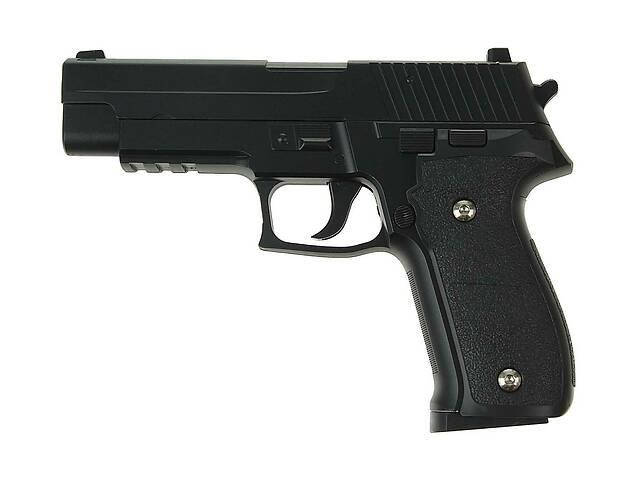 

Страйкбольный пистолет Galaxy Sig Sauer 226 металл черный (G26)