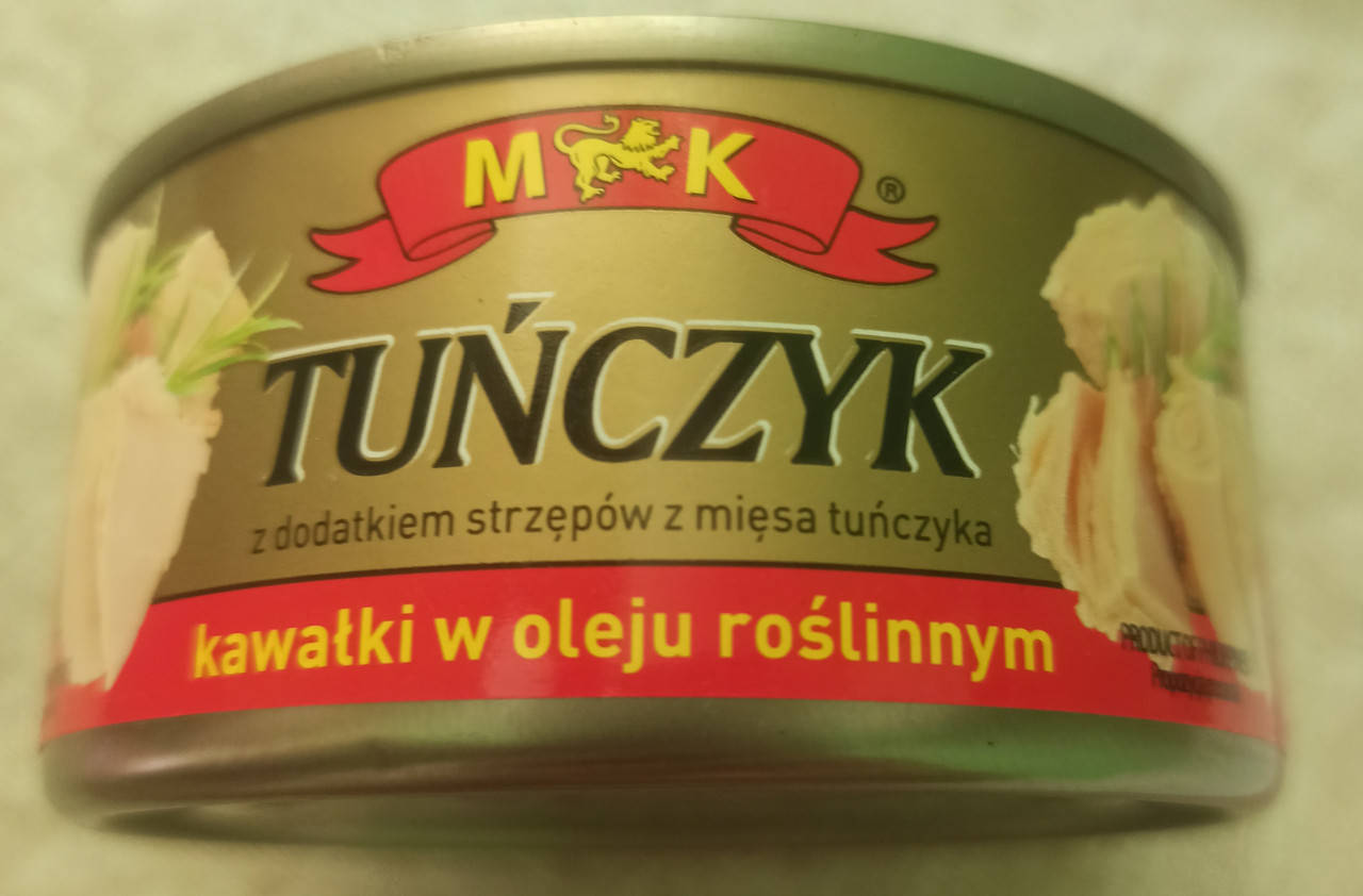

Тунец в масле 170г Tunczyk в растительном масле