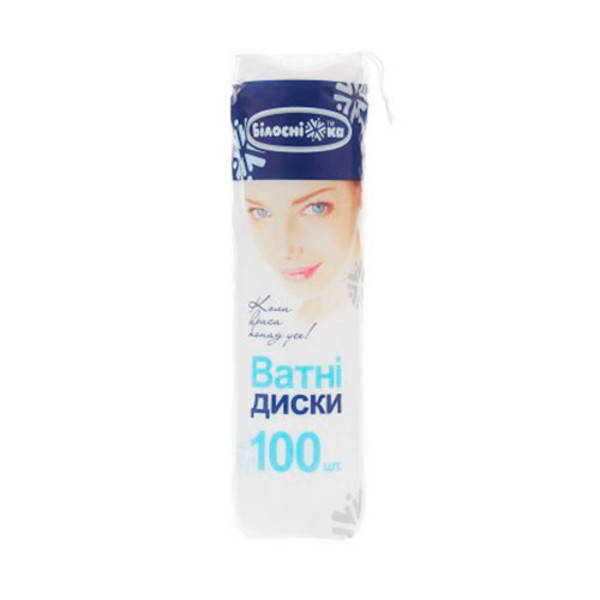 

Ватні диски Білосніжка №100