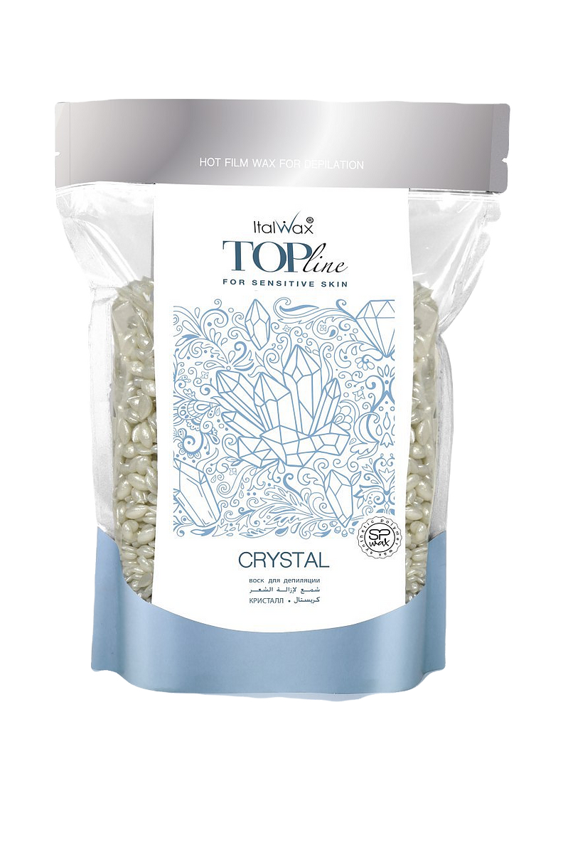 

Горячий воск для депиляции в гранулах ItalWax TOP LINE, Кристалл, 750 гр