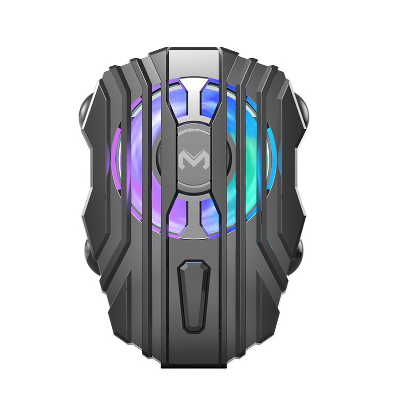 

Активное охлаждение с АКБ 500 мАч Memo FL01 для игр телефона кулер охлаждающий на смартфон вентилятор, Черный