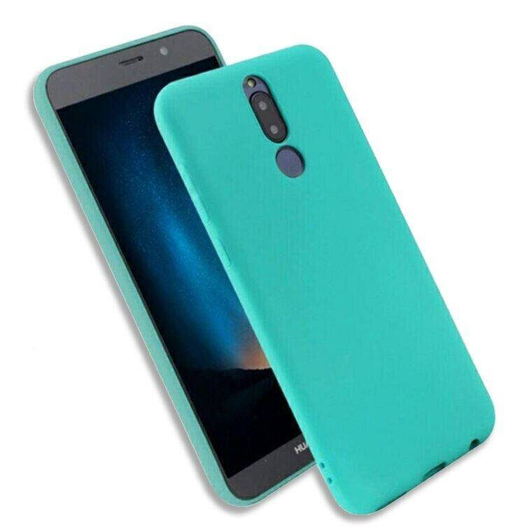 

Чехол Candy Silicone для Huawei Mate 10 lite цвет Бирюзовый, Зелёный