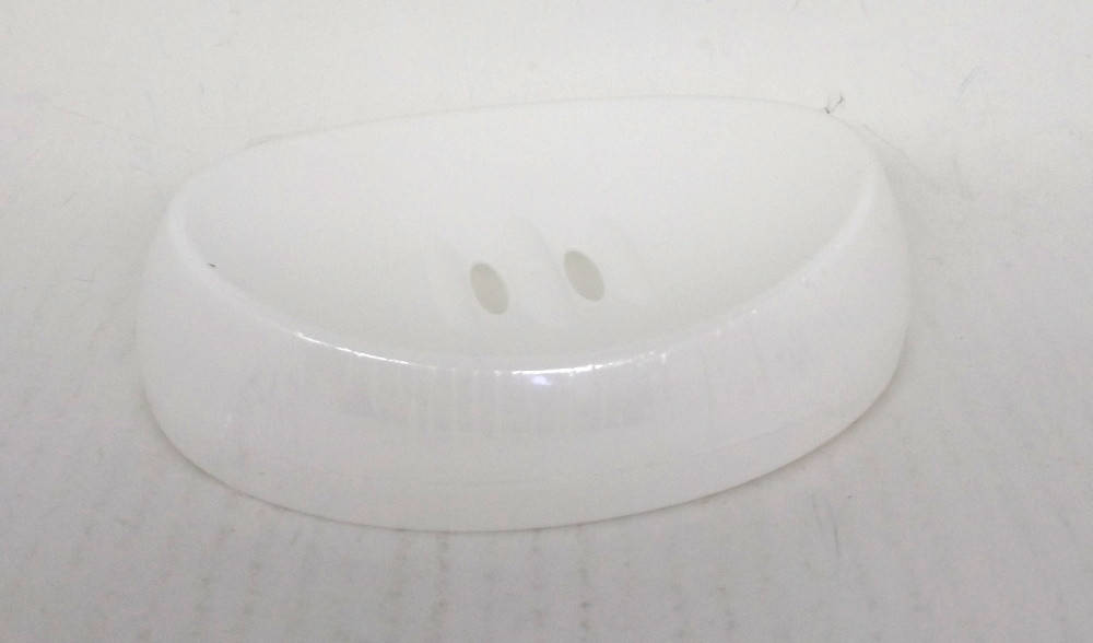 

Мыльница с поддоном, пластик, 14*9,7*3,5см, белая, 124076/2, Белый